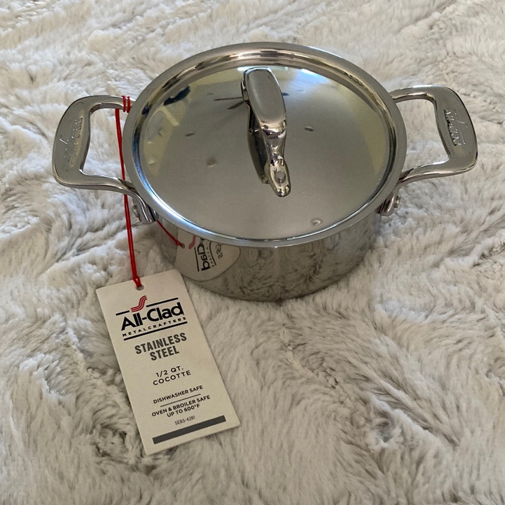 All-Clad Stainless Steel Cookware Mini Pot
